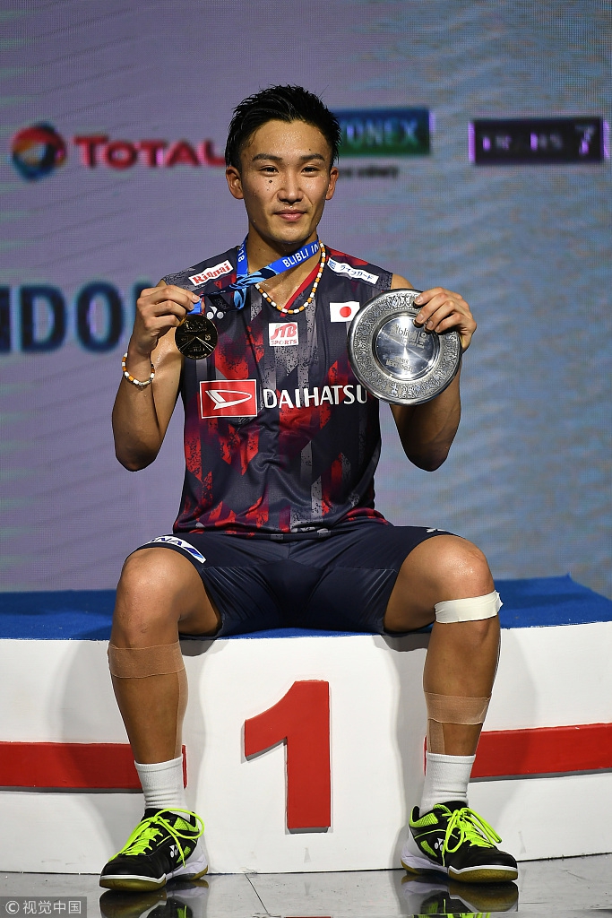 印尼队横扫马来西亚队，桃田贤斗统治全场